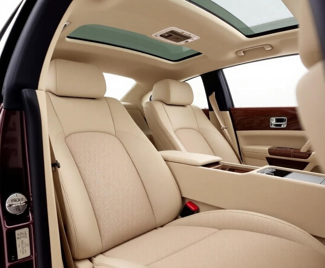 Rolls-Royce Ghost, intérieur luxueux